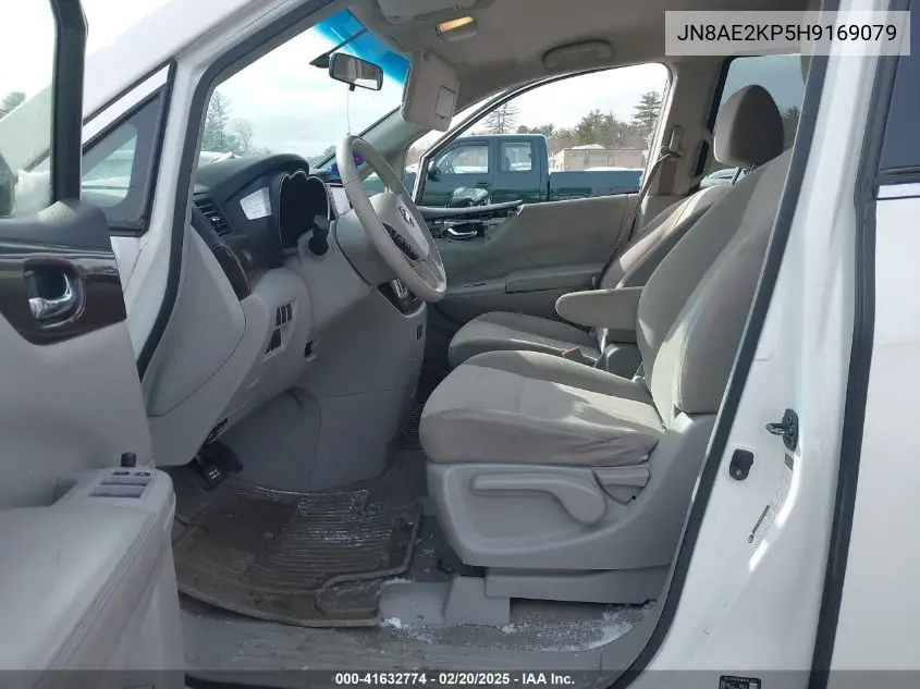 2017 Nissan Quest Sv VIN: JN8AE2KP5H9169079 Lot: 41632774