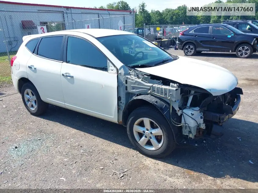 2010 Nissan Rogue S VIN: JN8AS5MV1AW147660 Lot: 42602463