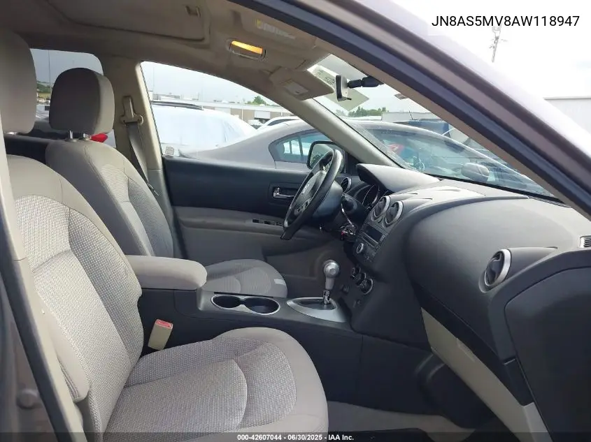2010 Nissan Rogue Sl VIN: JN8AS5MV8AW118947 Lot: 42607044