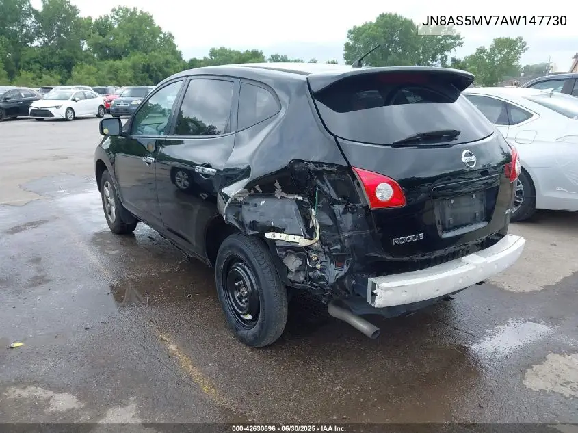 JN8AS5MV7AW147730 2010 Nissan Rogue S