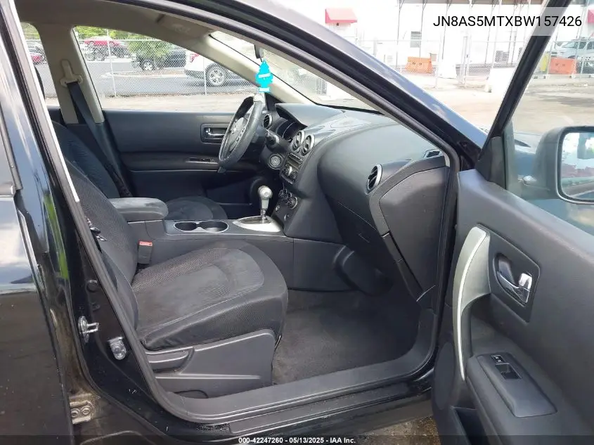 2011 Nissan Rogue S VIN: JN8AS5MTXBW157426 Lot: 42247260