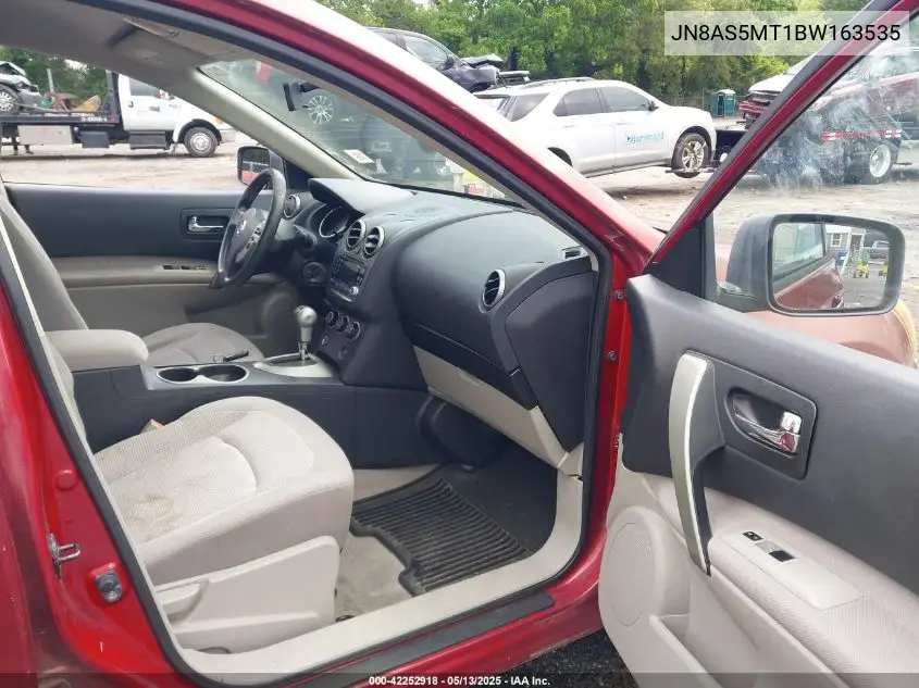 2011 Nissan Rogue Sv VIN: JN8AS5MT1BW163535 Lot: 42252918