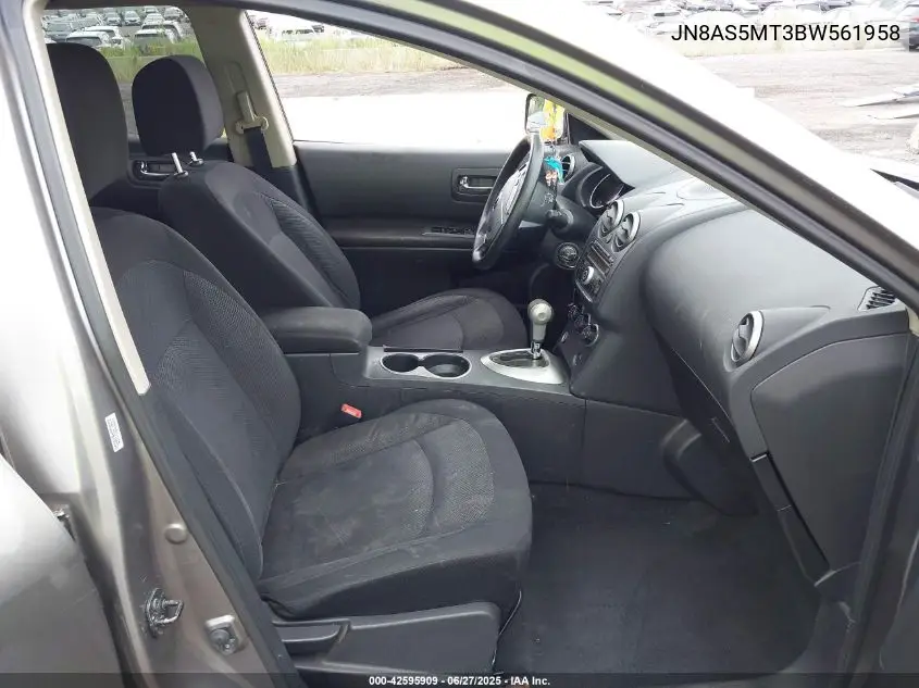 2011 Nissan Rogue S VIN: JN8AS5MT3BW561958 Lot: 42595909