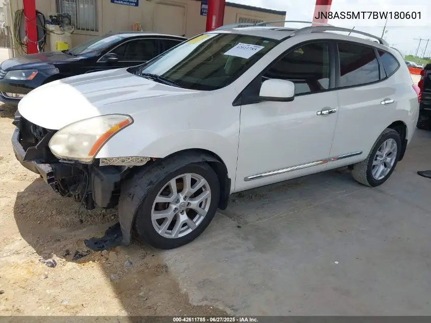 2011 Nissan Rogue Sv VIN: JN8AS5MT7BW180601 Lot: 42611785