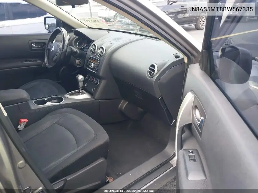 2011 Nissan Rogue S VIN: JN8AS5MT8BW567335 Lot: 42623913