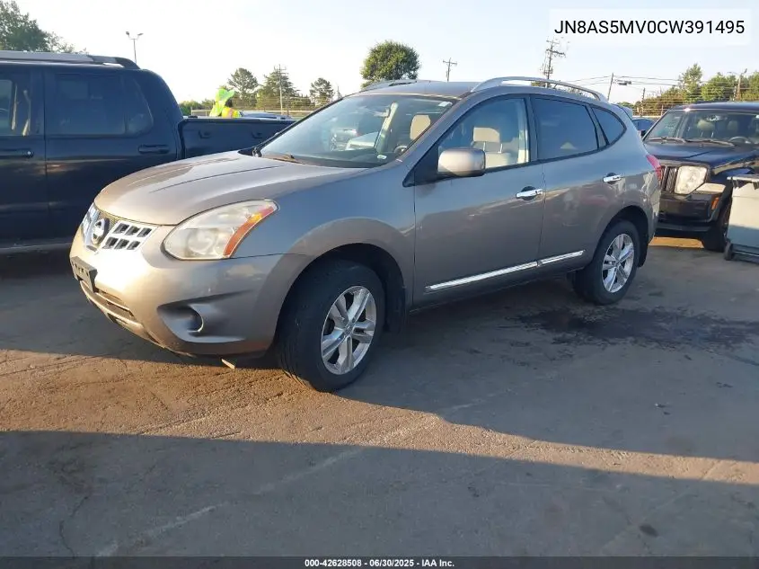 2012 Nissan Rogue Sv VIN: JN8AS5MV0CW391495 Lot: 42628508