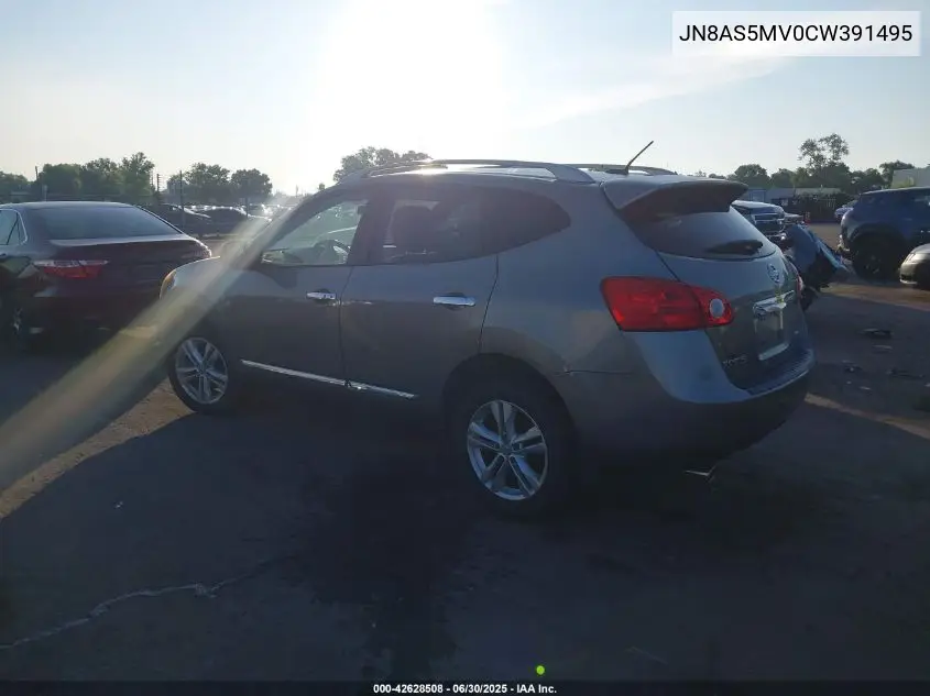 2012 Nissan Rogue Sv VIN: JN8AS5MV0CW391495 Lot: 42628508