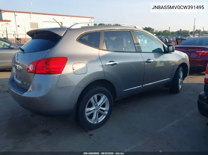 2012 Nissan Rogue Sv VIN: JN8AS5MV0CW391495 Lot: 42628508