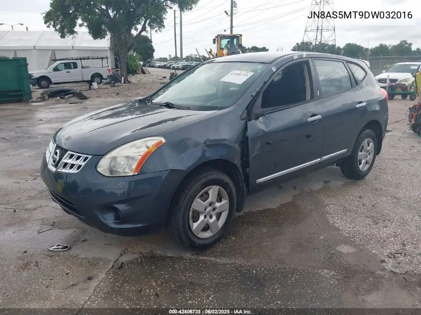 2013 Nissan Rogue S VIN: JN8AS5MT9DW032016 Lot: 42406733