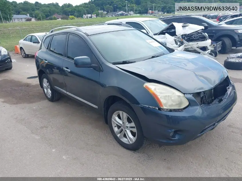2013 Nissan Rogue Sv VIN: JN8AS5MV9DW633640 Lot: 42605643