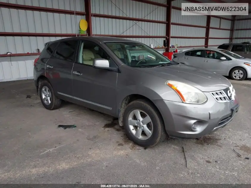 2013 Nissan Rogue S VIN: JN8AS5MV4DW622304 Lot: 42613774