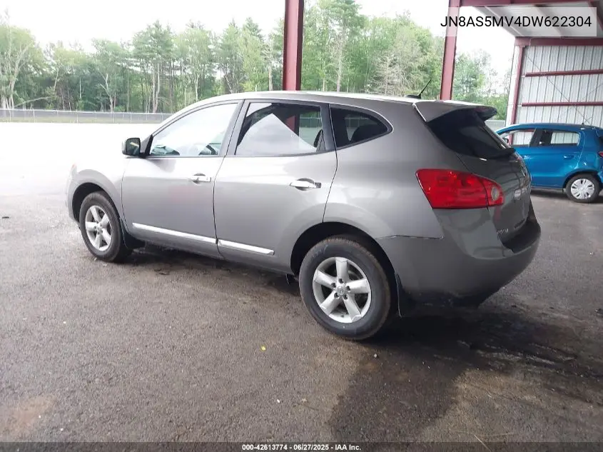2013 Nissan Rogue S VIN: JN8AS5MV4DW622304 Lot: 42613774