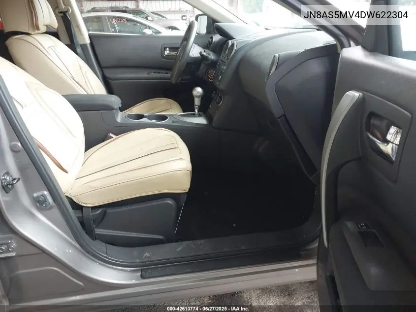 2013 Nissan Rogue S VIN: JN8AS5MV4DW622304 Lot: 42613774