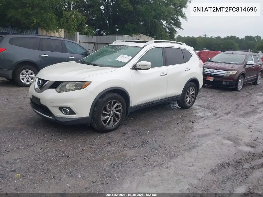 5N1AT2MT2FC814696 2015 Nissan Rogue Sl