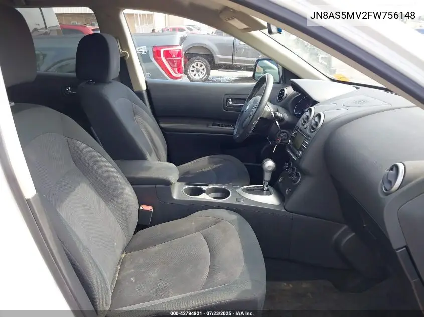 2015 Nissan Rogue Select S VIN: JN8AS5MV2FW756148 Lot: 42794931