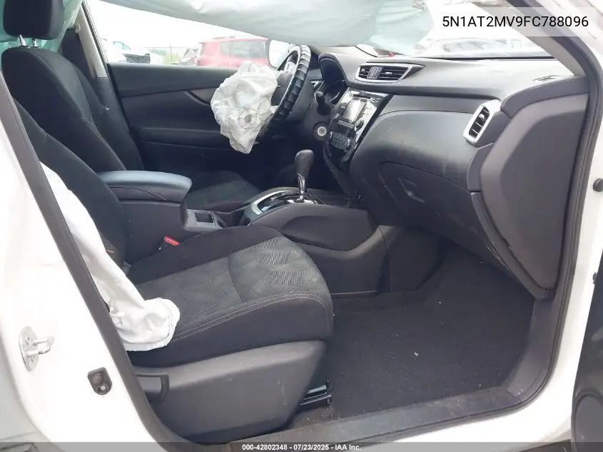 2015 Nissan Rogue S VIN: 5N1AT2MV9FC788096 Lot: 42802348