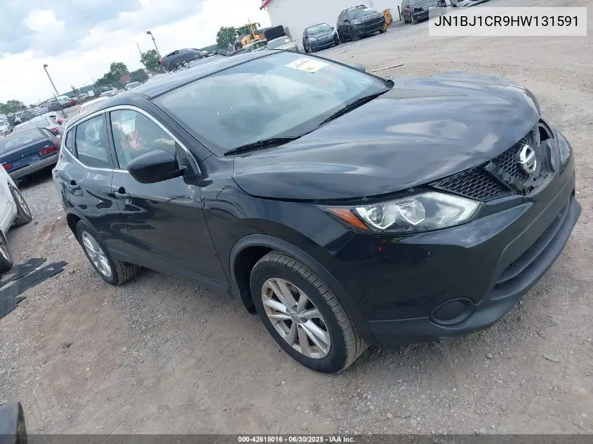 JN1BJ1CR9HW131591 2017 Nissan Rogue Sport S