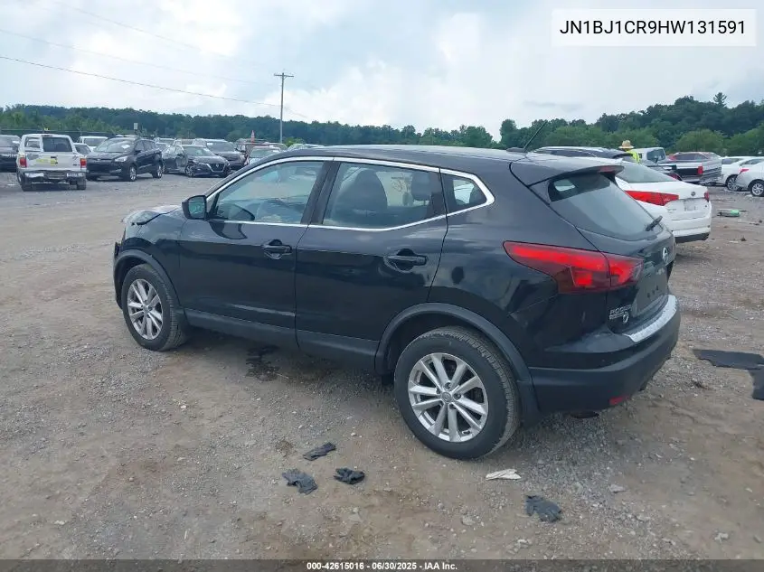 JN1BJ1CR9HW131591 2017 Nissan Rogue Sport S
