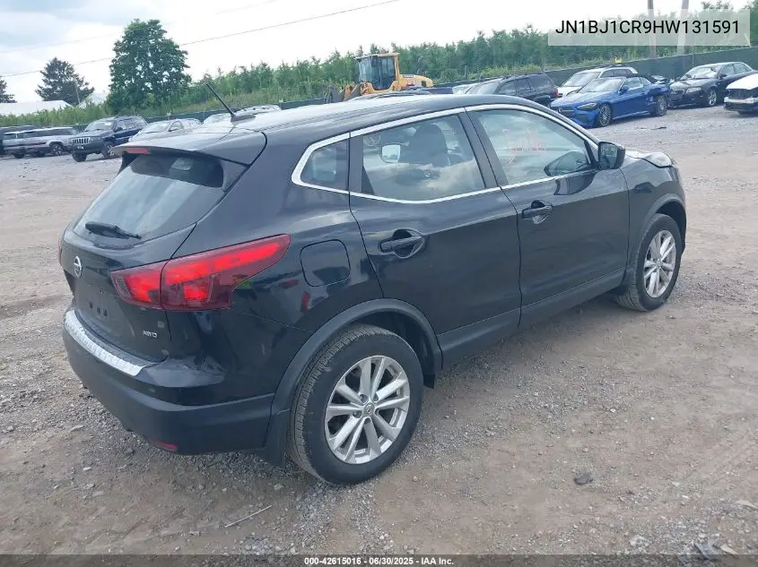 JN1BJ1CR9HW131591 2017 Nissan Rogue Sport S