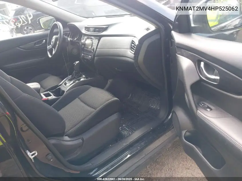 2017 Nissan Rogue Sv VIN: KNMAT2MV4HP525062 Lot: 42622661