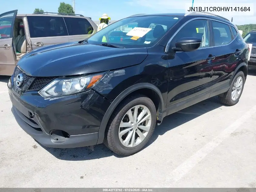 2017 Nissan Rogue Sport Sv VIN: JN1BJ1CR0HW141684 Lot: 42772702