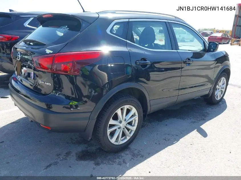 2017 Nissan Rogue Sport Sv VIN: JN1BJ1CR0HW141684 Lot: 42772702