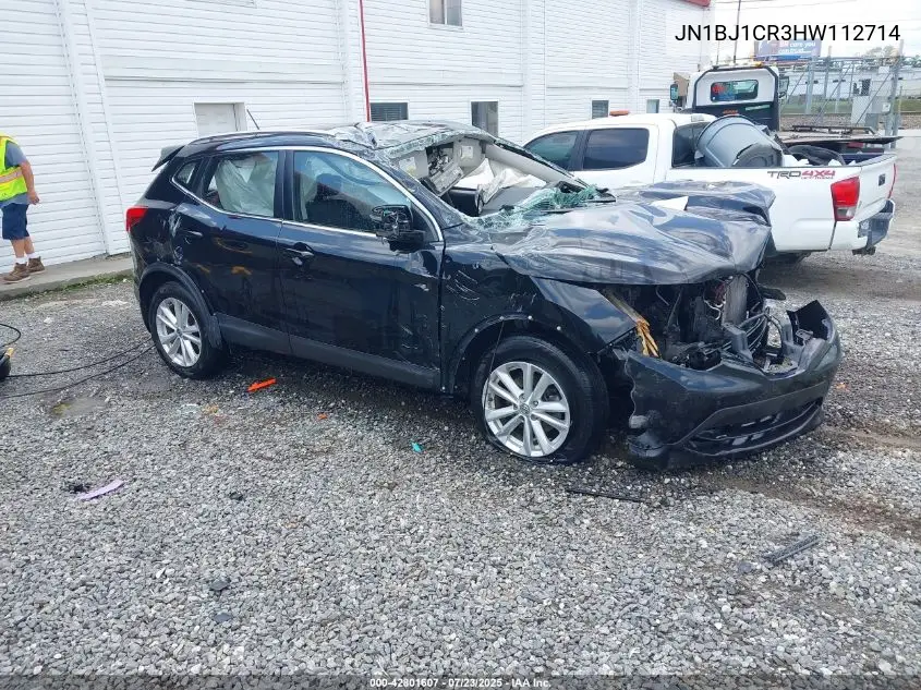 2017 Nissan Rogue Sport Sv VIN: JN1BJ1CR3HW112714 Lot: 42801607