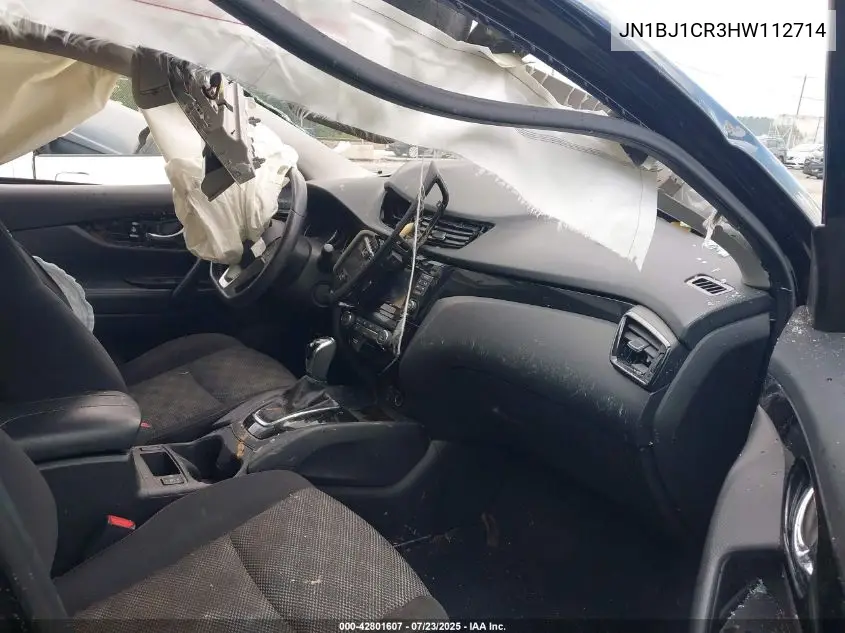 2017 Nissan Rogue Sport Sv VIN: JN1BJ1CR3HW112714 Lot: 42801607