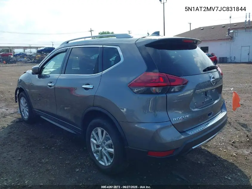 2018 Nissan Rogue Sv VIN: 5N1AT2MV7JC831844 Lot: 42612872