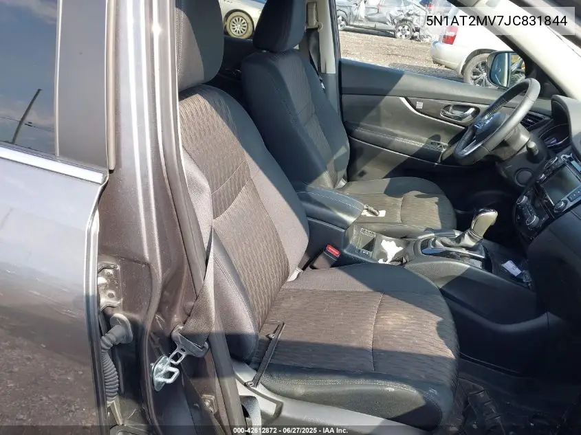 2018 Nissan Rogue Sv VIN: 5N1AT2MV7JC831844 Lot: 42612872