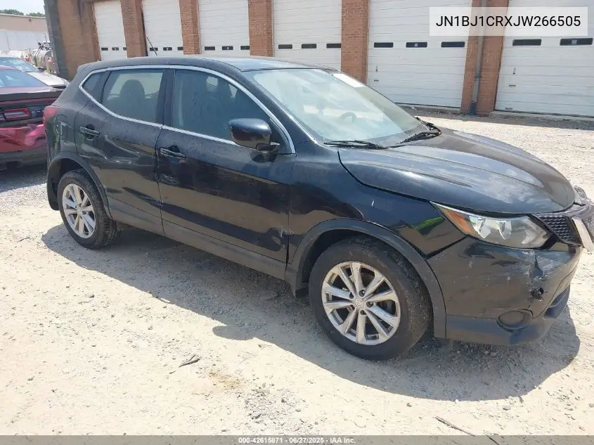 2018 Nissan Rogue Sport S VIN: JN1BJ1CRXJW266505 Lot: 42615871