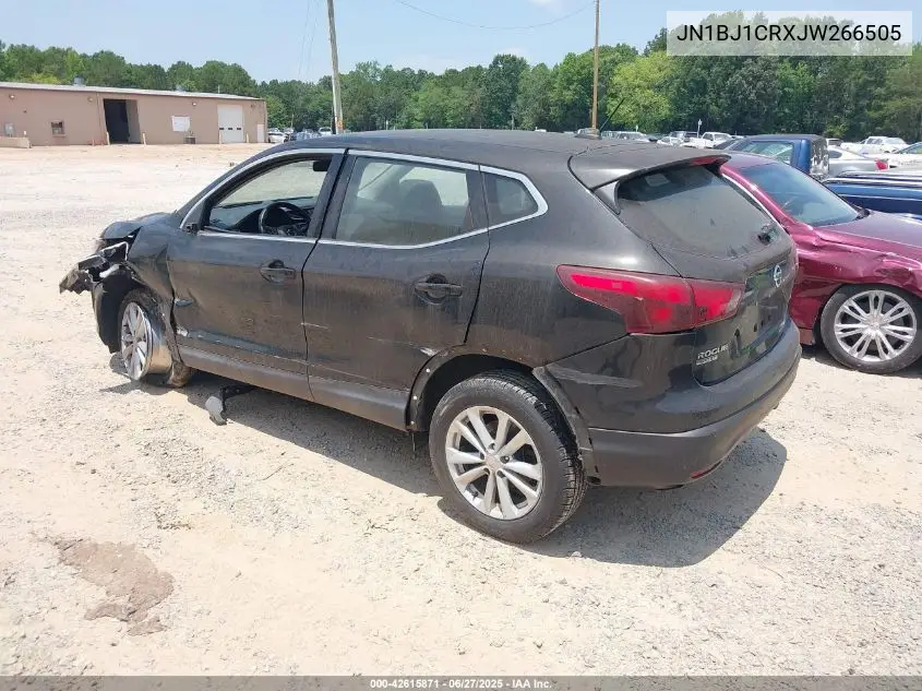 2018 Nissan Rogue Sport S VIN: JN1BJ1CRXJW266505 Lot: 42615871