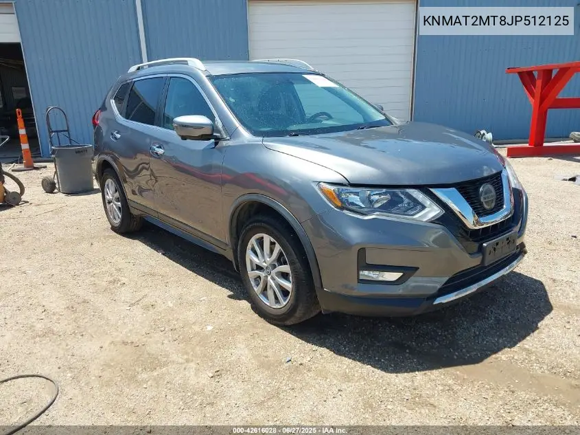 2018 Nissan Rogue Sv VIN: KNMAT2MT8JP512125 Lot: 42616028