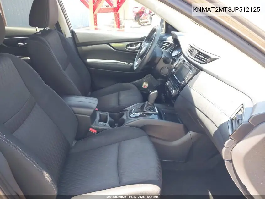 2018 Nissan Rogue Sv VIN: KNMAT2MT8JP512125 Lot: 42616028