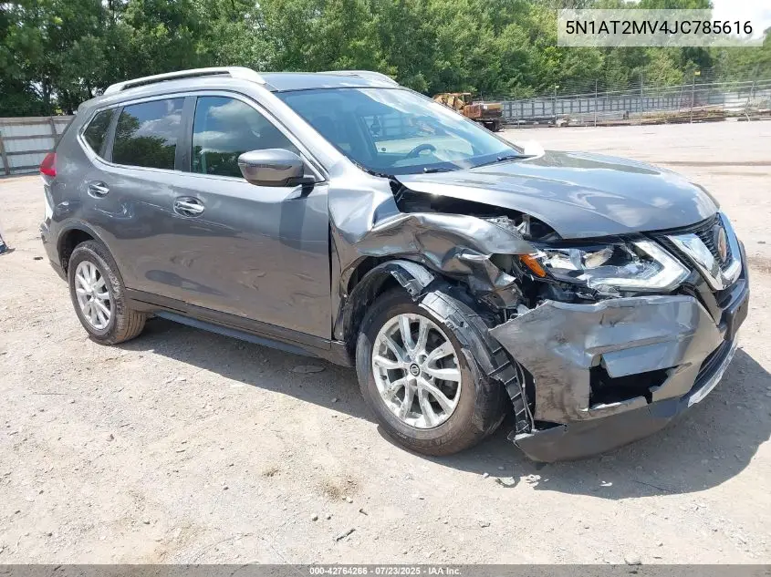 2018 Nissan Rogue Sv VIN: 5N1AT2MV4JC785616 Lot: 42764266