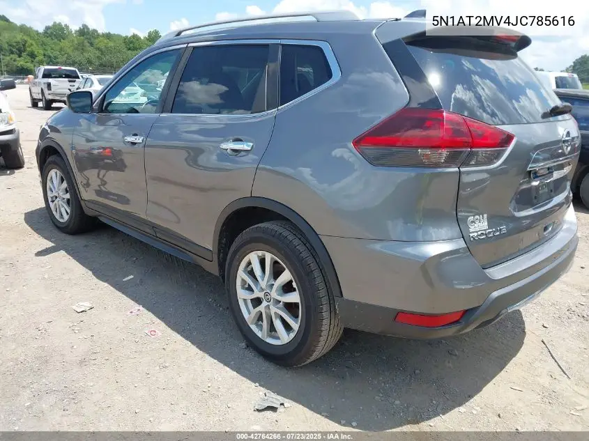 2018 Nissan Rogue Sv VIN: 5N1AT2MV4JC785616 Lot: 42764266