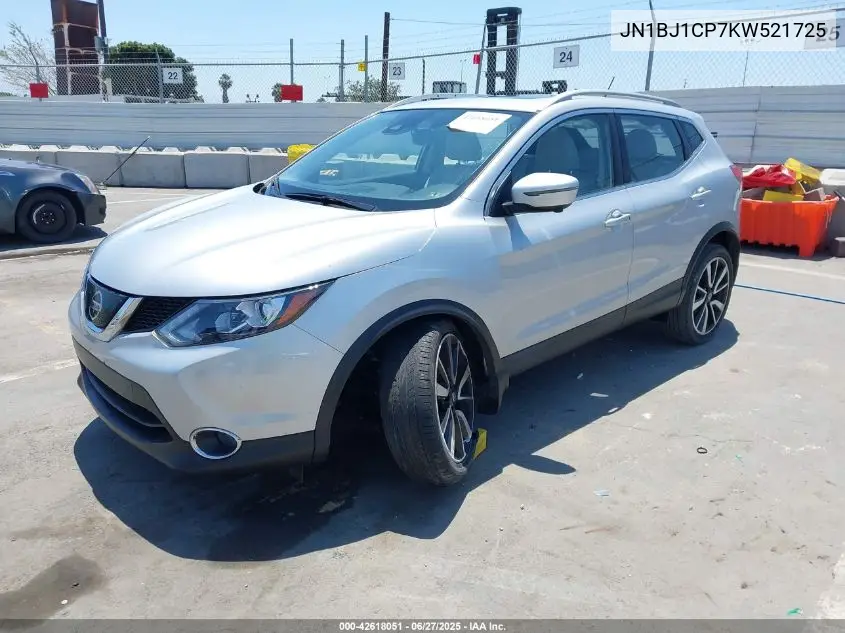 2019 Nissan Rogue Sport Sl VIN: JN1BJ1CP7KW521725 Lot: 42618051
