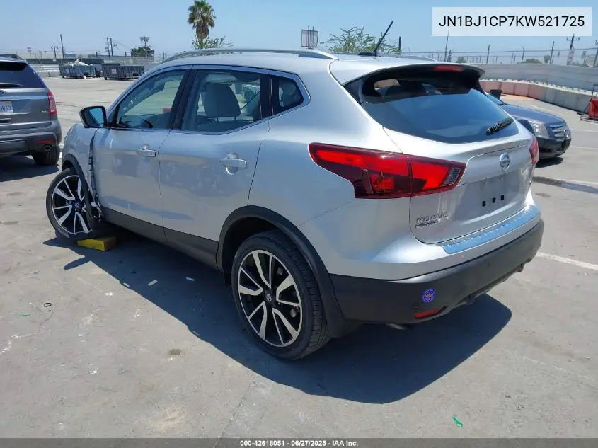 2019 Nissan Rogue Sport Sl VIN: JN1BJ1CP7KW521725 Lot: 42618051