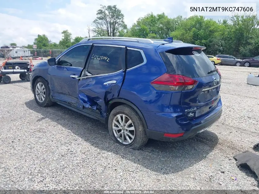 5N1AT2MT9KC747606 2019 Nissan Rogue Sv