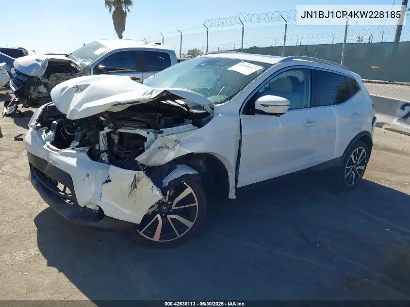 JN1BJ1CP4KW228185 2019 Nissan Rogue Sport Sl