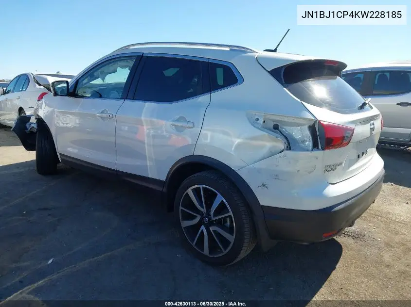 JN1BJ1CP4KW228185 2019 Nissan Rogue Sport Sl