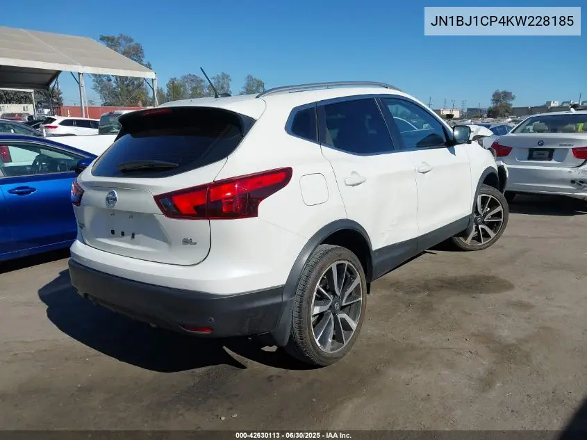 JN1BJ1CP4KW228185 2019 Nissan Rogue Sport Sl