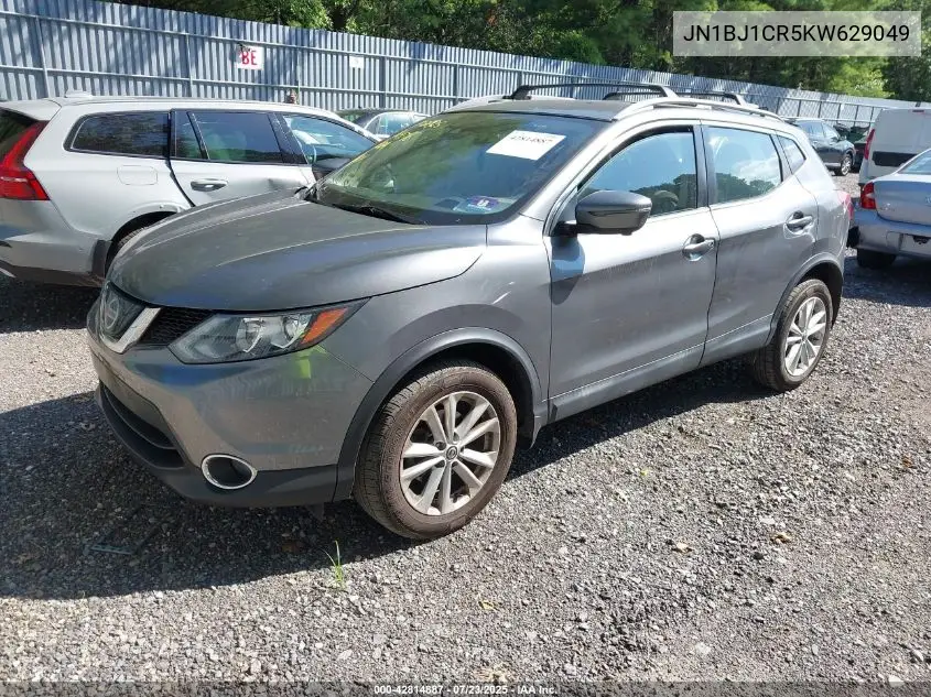 2019 Nissan Rogue Sport Sv VIN: JN1BJ1CR5KW629049 Lot: 42814887