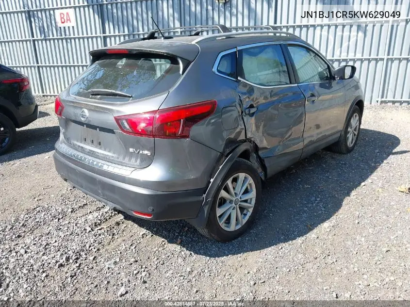 2019 Nissan Rogue Sport Sv VIN: JN1BJ1CR5KW629049 Lot: 42814887