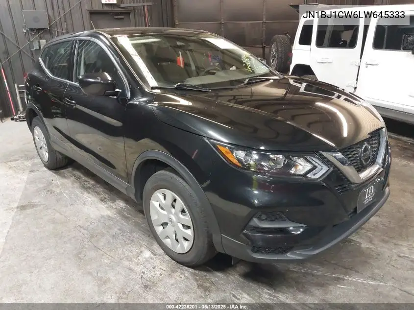 2020 Nissan Rogue Sport S Awd Xtronic Cvt VIN: JN1BJ1CW6LW645333 Lot: 42236201