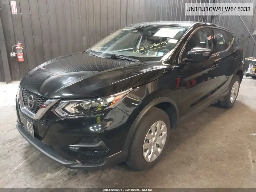2020 Nissan Rogue Sport S Awd Xtronic Cvt VIN: JN1BJ1CW6LW645333 Lot: 42236201