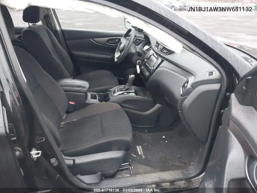 2022 Nissan Rogue Sport S Awd Xtronic Cvt VIN: JN1BJ1AW3NW681132 Lot: 41716136