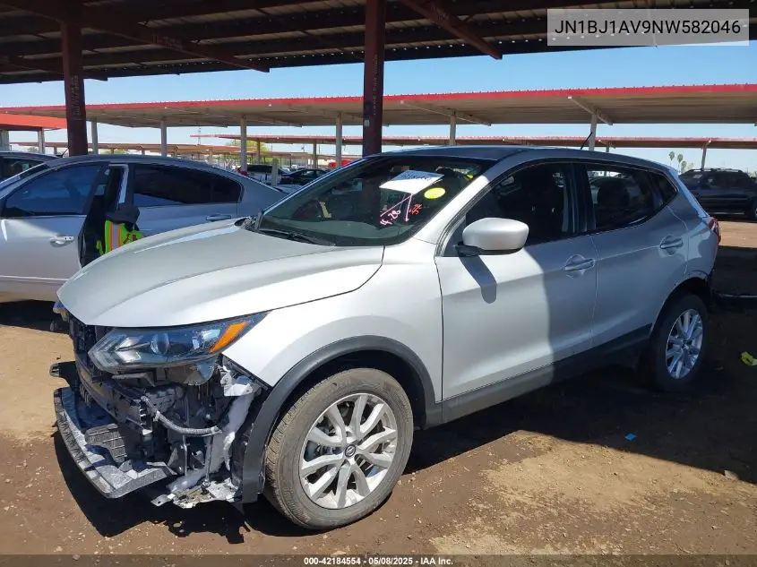 2022 Nissan Rogue Sport S Fwd Xtronic Cvt VIN: JN1BJ1AV9NW582046 Lot: 42184554