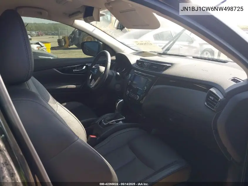 2022 Nissan Rogue Sport Sl Awd Xtronic Cvt VIN: JN1BJ1CW6NW498725 Lot: 42265024
