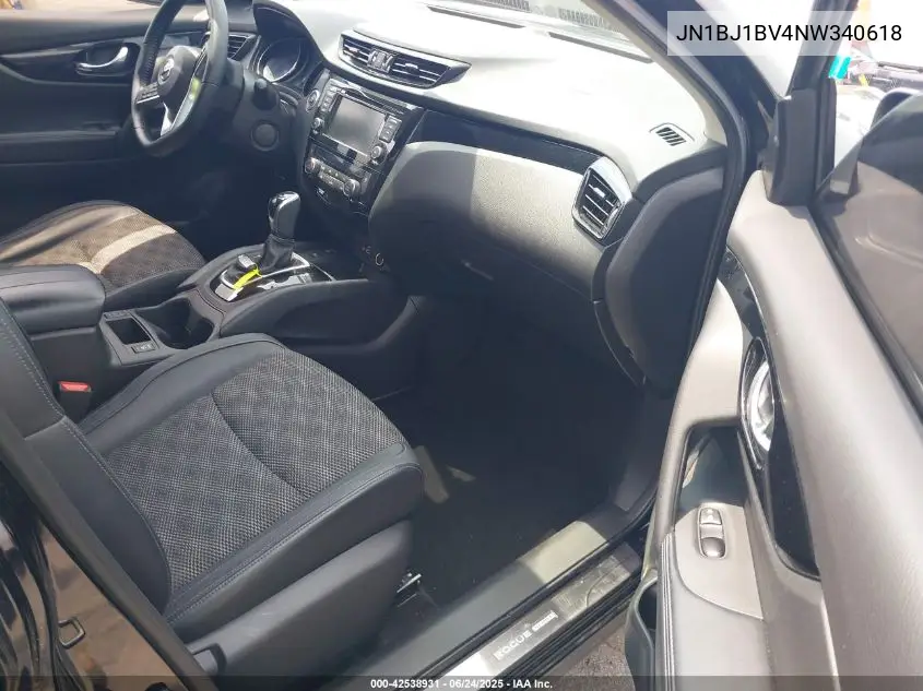 2022 Nissan Rogue Sport Sv Fwd Xtronic Cvt VIN: JN1BJ1BV4NW340618 Lot: 42538931